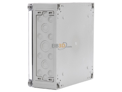 View on the right Eaton CI44E-125 Distribution cabinet (empty) 375x375mm 
