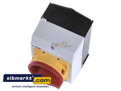 Ansicht oben vorne Eaton (Moeller) T0-1-8200/I1/SVB Hauptschalter I(G)/SVB 