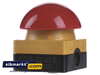 Front view Eaton (Moeller) FAK-R/V/KC11/IY Foot and palm switch red IP67
