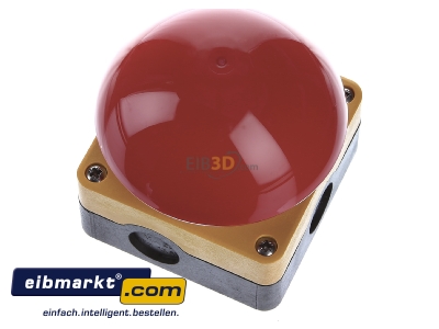 Top rear view Eaton (Moeller) FAK-R/V/KC11/IY Foot and palm switch red IP67
