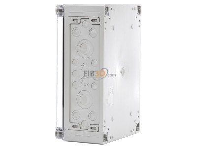View on the right Eaton AE/I43E Surface mounted distribution board 375mm 
