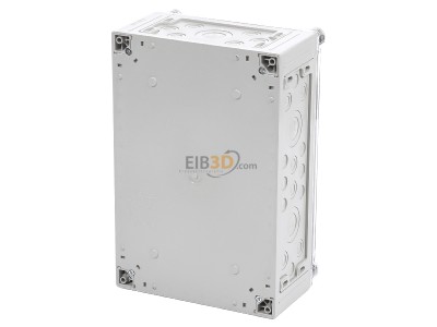 Top rear view Eaton AE/I43E Surface mounted distribution board 375mm 
