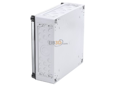 View top right Eaton AE/I44E Surface mounted distribution board 375mm 
