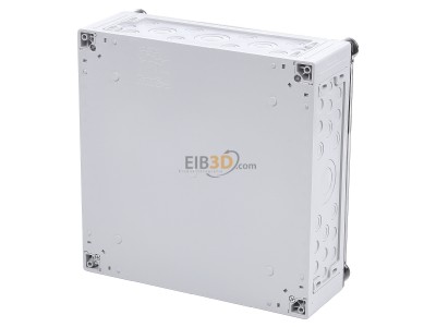 Top rear view Eaton AE/I44E Surface mounted distribution board 375mm 

