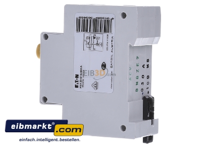 Ansicht rechts Eaton (Installation) PXK-B10/1N/003-A FI/LS-Kombischalter B 10A 1p+N, 30mA 