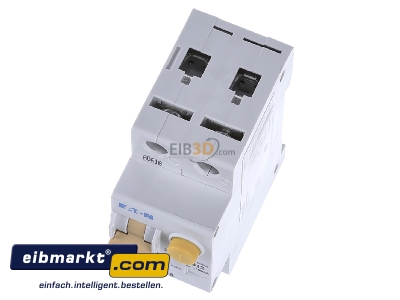 View up front Eaton (Installation) PXK-B13/1N/003-A Earth leakage circuit breaker B13/0,03A - 
