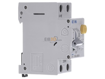 View on the left Eaton PXK-B16/1N/003-A Residual current circuit breaker with line protection B 16A 1p + N, 30mA, 
