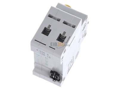 Top rear view Eaton PXK-B16/1N/003-A Residual current circuit breaker with line protection B 16A 1p + N, 30mA, 
