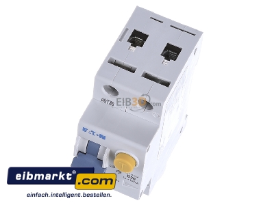 Ansicht oben vorne Eaton (Installation) PXK-B20/1N/003-A FI/LS-Kombischalter B 20A 1p+N, 30mA 