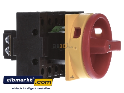 Ansicht links Eaton (Moeller) P1-32/EA/SVB/N/HI11 Hauptschalter Einbau/rot/N/1S1 