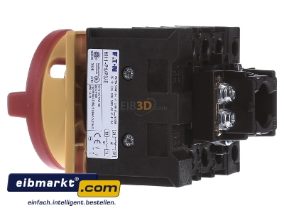 View on the right Eaton (Moeller) P1-32/EA/SVB/N/HI11 Off-load switch 4-p 32A 
