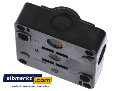 Top rear view Eaton (Moeller) FAK-IU Foot and palm switch enclosure base - 
