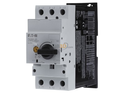 Front view Eaton PKZM4-25 Motor protective circuit-breaker 25A 
