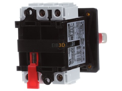 Ansicht hinten Schneider Electric VCF02 Not-Aus Hauptschalter 3pol.,ge/rt 