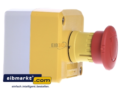View on the left Schneider Electric XALK178F Emergency stop complete IP65 - 
