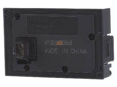 Back view Mitsubishi FR-DU07 Panel for electronic motor control 
