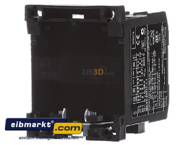Back view Eaton (Moeller) DILEEM-01(230V50/60H Magnet contactor 6,6A 230VAC 
