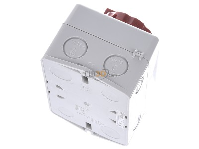 Top rear view Siemens 3LD2164-0TB53 Safety switch 3-p 9,5kW 
