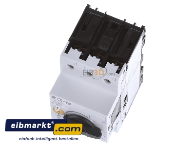 View up front Eaton (Moeller) PKZM0-1 Motor protective circuit-breaker 1A 
