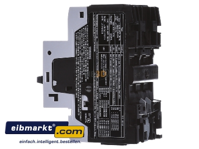 Ansicht rechts Eaton (Moeller) PKZM0-0,63 Motorschutzschalter 3p,handbettigt 