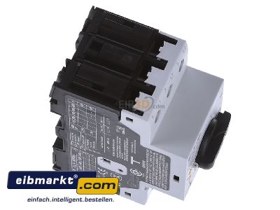 View top left Eaton (Moeller) PKZM0-0,63 Motor protective circuit-breaker 0,63A - 
