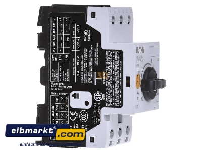 View on the left Eaton (Moeller) PKZM0-1,6 Motor protective circuit-breaker 1,6A - 
