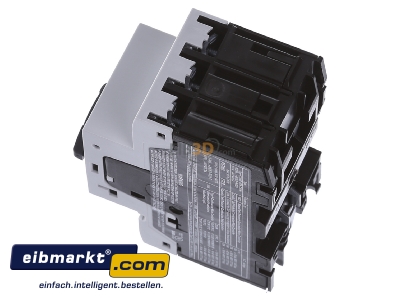 View top right Eaton (Moeller) PKZM0-2,5 Motor protective circuit-breaker 2,5A
