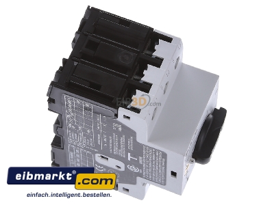 View top left Eaton (Moeller) PKZM0-10 Motor protective circuit-breaker 10A 
