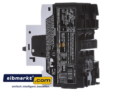 Ansicht rechts Eaton (Moeller) PKZM0-16 Motorschutzschalter 3p,handbettigt 