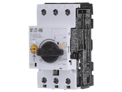 Front view Eaton PKZM0-25 Motor protective circuit-breaker 25A 
