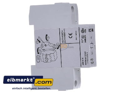 Ansicht links Eaton (Moeller) A-PKZ0(24VDC) Arbeitsstromauslser 