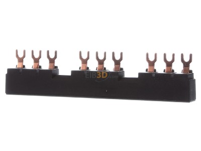 Ansicht hinten Eaton B3.1/3-PKZ0 Drehstromschienenblock 