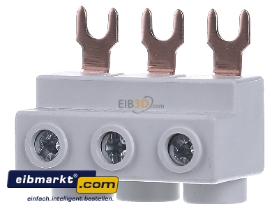 Front view Eaton (Moeller) BK25/3-PKZ0 Connection clamp
