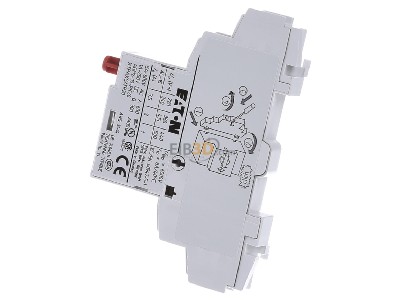 View on the right Eaton AGM2-10-PKZ0 Auxiliary contact block 2 NO/0 NC 
