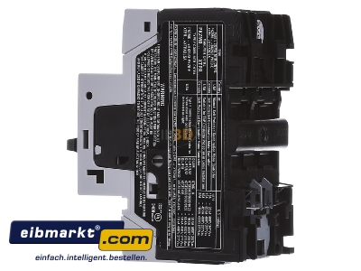 View on the right Eaton (Moeller) PKZM0-2,5-SC Motor protective circuit-breaker 2,5A
