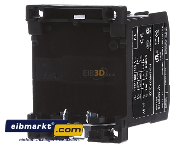 Back view Eaton (Moeller) DILER-22(220V50HZ) Contactor relay 220VAC 2NC/ 2 NO - 
