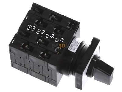 View top left Eaton T3-4-8213/E Off-load switch 4-p 32A 
