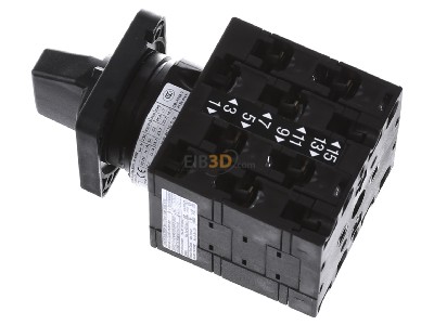 View top right Eaton T3-4-8213/E Off-load switch 4-p 32A 
