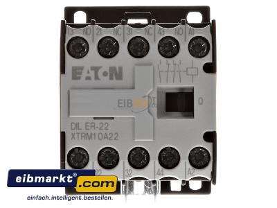 Frontansicht Hilfsschtz AC 2S2 DILER-22(42V50HZ) Eaton (Moeller) DILER-22(42V50HZ)