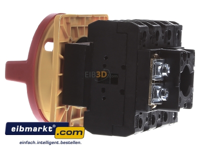 View on the right Eaton (Moeller) P3-63/EA/SVB/N Off-load switch 4-p 63A 
