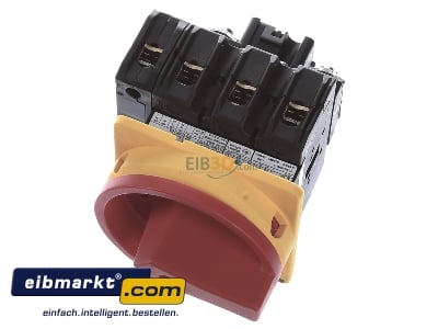 View up front Eaton (Moeller) P3-63/EA/SVB/N Off-load switch 4-p 63A 
