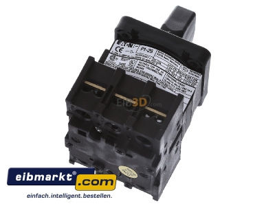 Top rear view Eaton (Moeller) P1-25/E Safety switch 3-p 13kW
