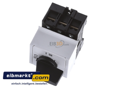 View up front Eaton (Moeller) P1-32/IVS Off-load switch 3-p 32A - 
