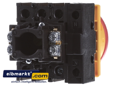 Back view Eaton (Moeller) P1-25/EA/SVB/N Safety switch 4-p 13kW 
