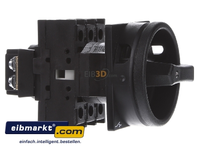 Ansicht links Eaton (Moeller) 048365 Hauptschalter Einbau/sw P1-25/EA/SVB-SW