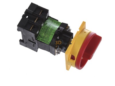 Ansicht oben links Eaton P1-32/V/SVB Hauptschalter Not-Aus/Zwischenbau 