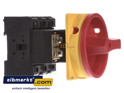Ansicht links Eaton (Moeller) P3-100/V/SVB Hauptschalter Not-Aus/Zwischenbau 