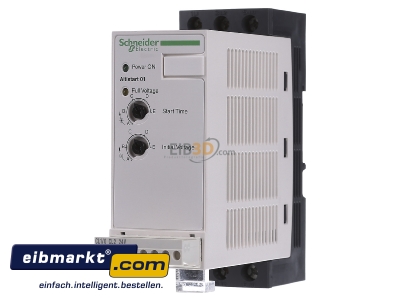 Frontansicht Schneider Electric ATS01N125FT Sanftanlasser 25A/11kW 