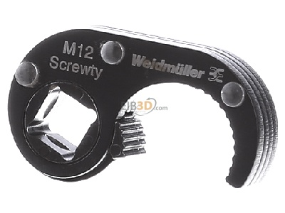 Front view Weidmller Screwty-M12 KO o.SD Socket for hexagonal nuts 12mm 1/4 inch 
