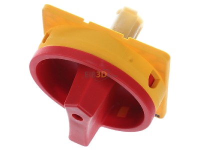 Ansicht oben vorne Eaton SVB-P3 Knebelgriff rot, f.Vorh�ngeschl. 